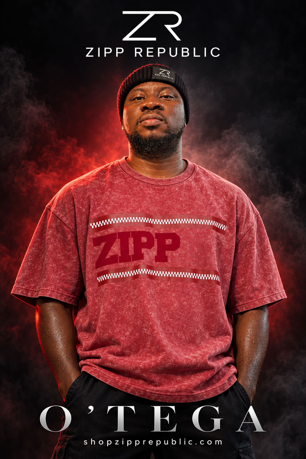 O’TEGA — ZIPP REPUBLIC The red edition campaign concept